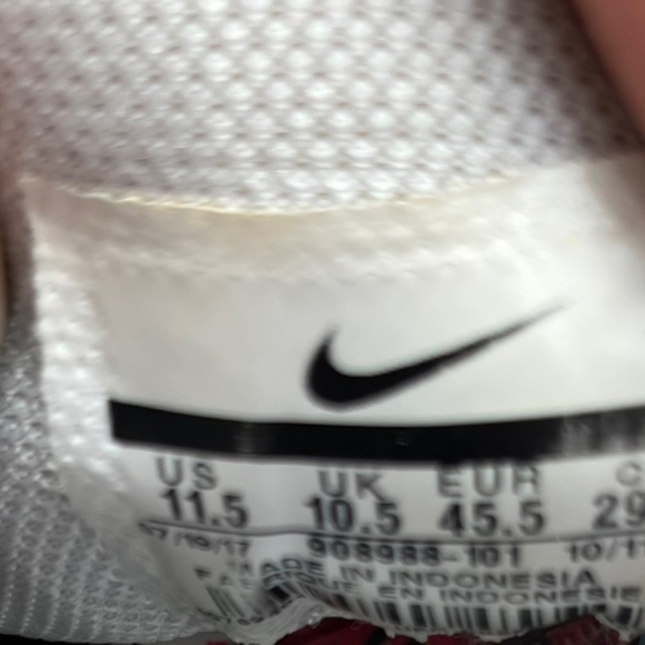 🟢5/$25 Nike Men Revolution 4 Sneakers Running Shoes White Grey 908988-101 - 11.5 - Picture 7 of 15